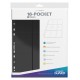 Ultimate Guard - 18-Pocket Pages - Side-Loading (10) - Noir