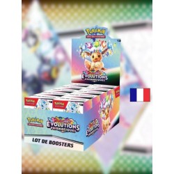Pokémon - Booster Bundle Display - 10 Lots de Boosters - EV08.5 Écarlate et Violet - Évolutions Prismatiques (FR)