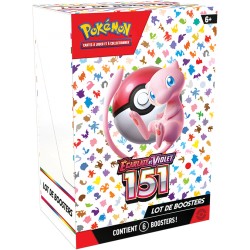 Pokémon Lot de Boosters 151 - Booster Bundle - EV03.5 Écarlate et Violet (FR)