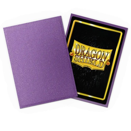 Dragon Shield - 100 Standard Sleeves - Matte 100 - Amethyst
