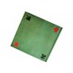 Ducale - Tapis de cartes de luxe tissé 4 AS Qualité Dralon - 77x77 cm
