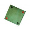 Ducale - Tapis de cartes de luxe tissé 4 AS Qualité Dralon - 77x77 cm