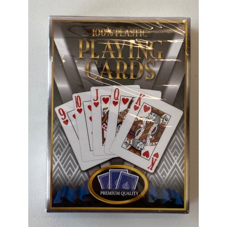 Jeu de Cartes - 100% Plastique - Poker