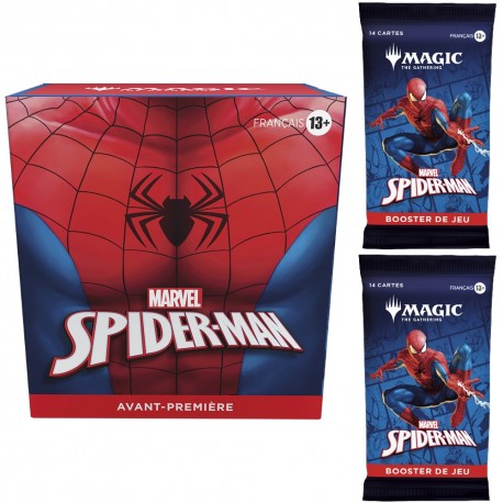 Marvel’s Spider-Man - Pack d'Avant Première et 2 Boosters de jeu (FR)