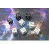Kraken Wargames Dice - Positive and Negative D6 Dice 16mm (8 Dice in Tube)