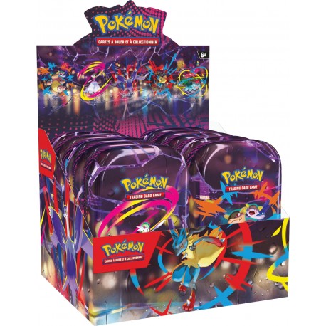 Pokémon - Coffret de 10 Mini Tins Méga-Héroïsme (FR)