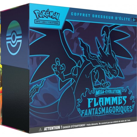 Pokémon - ME02 - Coffret Dresseur d'Élite Flammes Fantasmagoriques (FR)