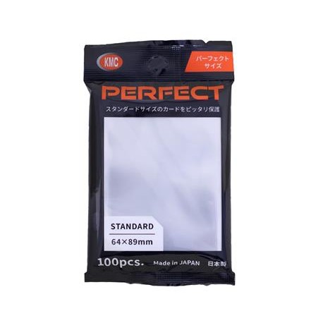 KMC - 100 Protège-cartes Standard - Perfect Size