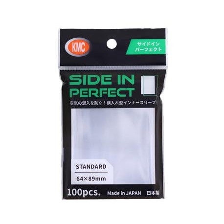 KMC - 100 Standard Sleeves - Side-in Perfect