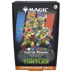 Teenage Mutant Ninja Turtles - Commander Deck - Turtle Power! (EN)