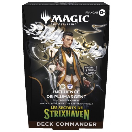 Les secrets de Strixhaven - Deck Commander 1 - Influence de Plumargent (FR)