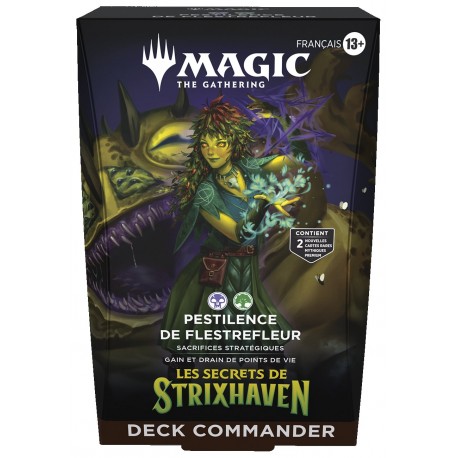 Les secrets de Strixhaven - Deck Commander 3 - Pestilence de Flestrefleur (FR)