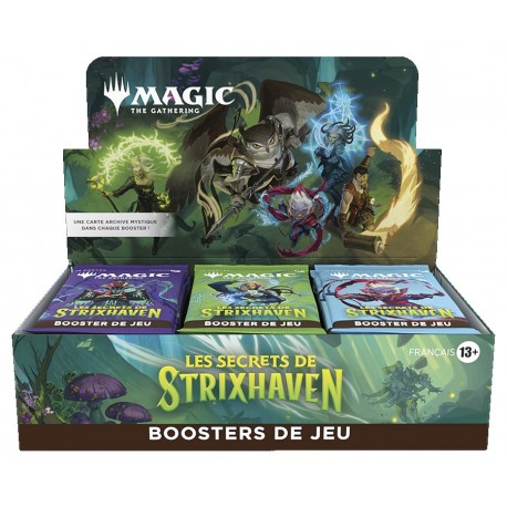 Les secrets de Strixhaven - Boîte de Boosters de Jeu (FR)