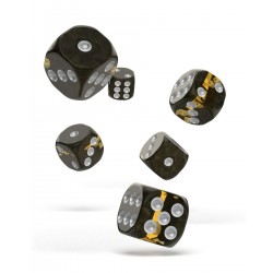 Oakie Doakie Dice dés 12D6 16mm - Enclave - Amber