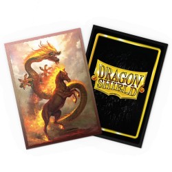 Dragon Shield - 100 Protège-cartes Standard - Matte Dual Art Sleeves - Fire Horse 2026