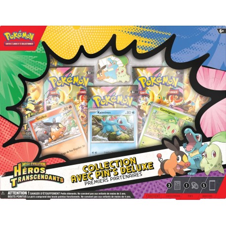 Pokémon - ME02.5 - Premiers Partenaires Collection avec Pin's Deluxe (FR)