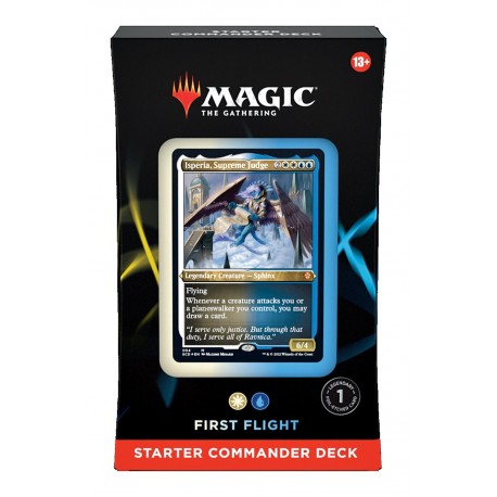 Decks d'initiation Commander - Deck Commander 1 - Premier envol (blanc-bleu)