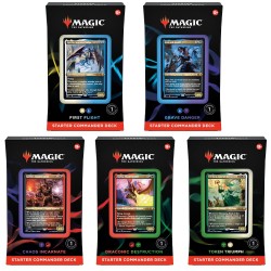 Starter Commander Deck - Lot de 5 decks (EN)