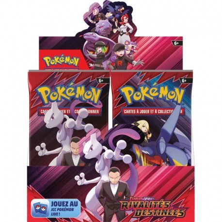 Pokémon - EV10 Rivalités Destinées - Boîte de Boosters (FR)