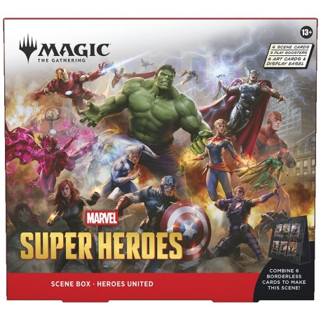 Marvel Super Heroes - Scene Box Heroes United (EN)