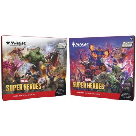 Marvel Super Heroes - Scene Box - Set of 2 (EN)
