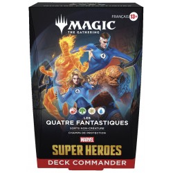 Marvel Super Heroes - Deck Commander Les quatre fantastiques (FR)