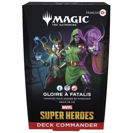 Marvel Super Heroes - Deck Commander Gloire à Fatalis (FR)