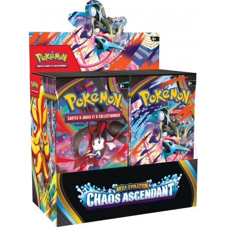 Pokémon ME04 Chaos Ascendant Boîte de Boosters (FR)