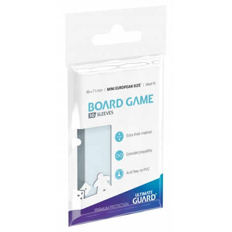 Ultimate Guard - Mini European Board Game Sleeves (50)