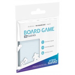 Premium Soft Sleeves for Board Game Cards Big Square 82x82mm (x50)