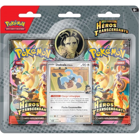 Pokémon - ME02.5 Héros Transcendants - Pack 2 boosters - Dodoala d'Okuba (FR)