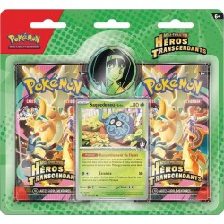 Pokémon - ME02.5 Héros Transcendants - Pack 2 boosters - Saquedeneu d’Erika (FR)