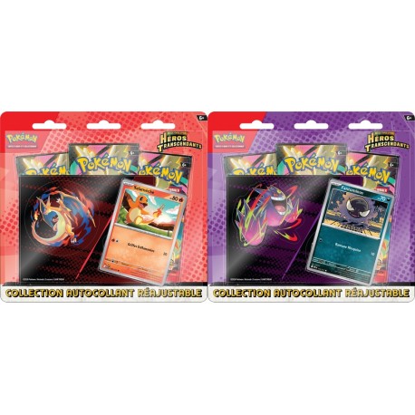 Pokémon - ME02.5 Héros Transcendants - Collection Autocollant Réajustable - Salamèche (FR)