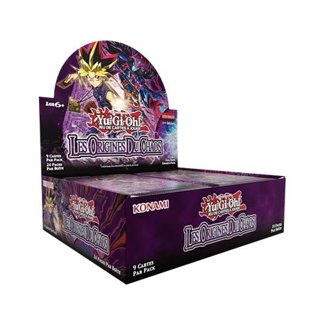 Yu-Gi-Oh! - Les Origines du Chaos - Boite de 24 Boosters (FR)