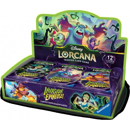 Disney Lorcana - Invasion Épineuse - Boîte de Boosters (FR)