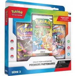 Pokémon Collection illustration Premiers Partenaires Série 3 (FR)