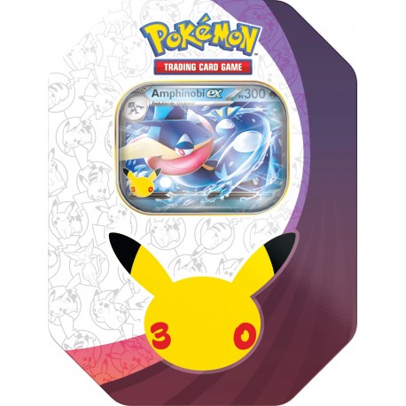 Pokémon - 30 ans - ex Tin - Pokébox - Amphinobi‑ex (FR)