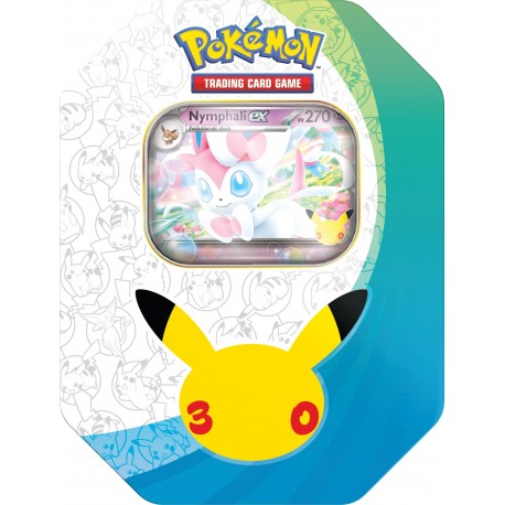 Pokémon - 30 ans - ex Tin - Pokébox - Nymphali‑ex (FR)