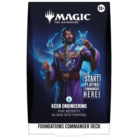 Foundations - Commander Deck Keen Engineering (EN)