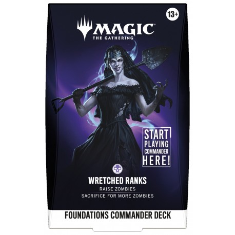 Foundations - Commander Deck Wretched Ranks (EN)