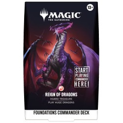 Foundations - Commander Deck Reign of Dragons (EN)