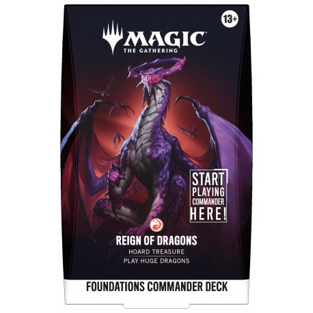 Foundations - Commander Deck Reign of Dragons (EN)