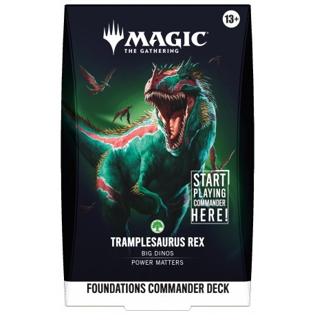 Foundations - Commander Deck Tramplesaurus Rex (EN)