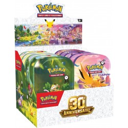 Pokémon - 30 ans - Coffret de 10 Mini Tins (FR)