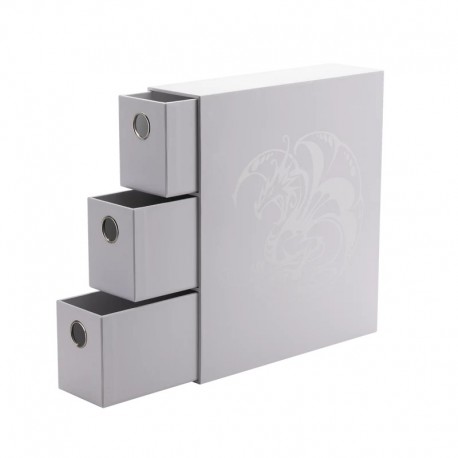 Dragon Shield - Fortress Card Drawers Vertical - White