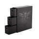 Dragon Shield - Fortress Card Drawers Vertical - Black