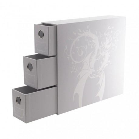 Dragon Shield - Fortress Card Drawers Vertical XL - White