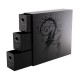 Dragon Shield - Fortress Card Drawers Vertical XL - Black