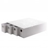 Dragon Shield - Fortress 4-Card Drawers Horizontal - White