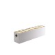 Dragon Shield - Fortress 4-Card Drawers Horizontal - White